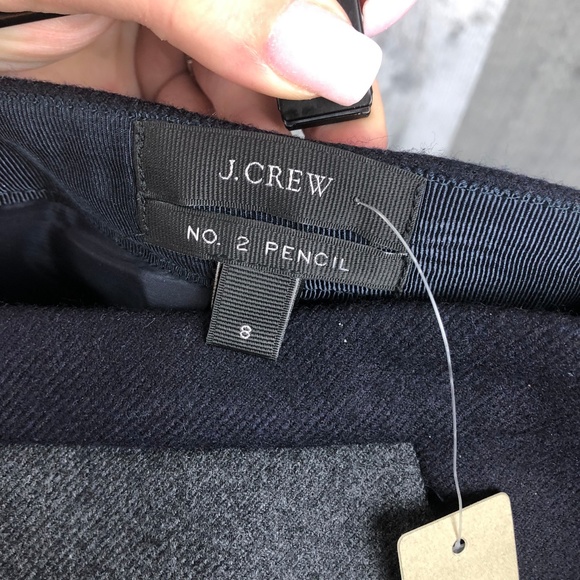 J. Crew | Wool No. 2 Pencil Skirt - Picture 6 of 7